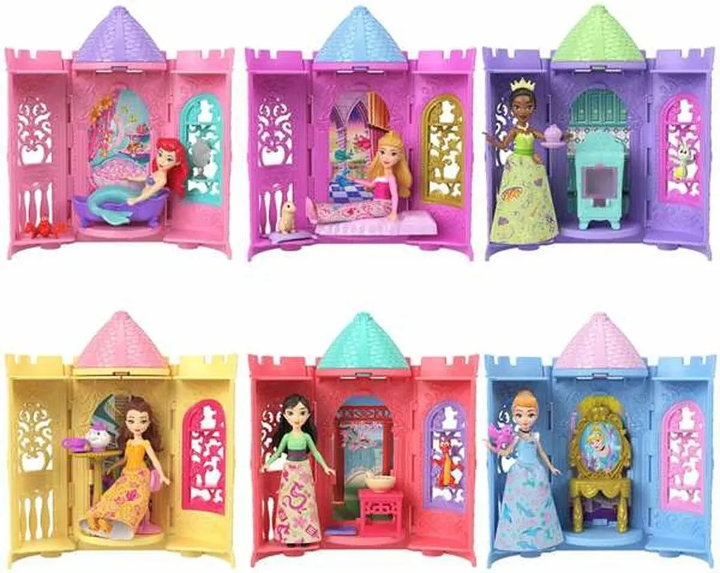 Figurine de collection Disney Princess en tenue de bal scintillante luxe