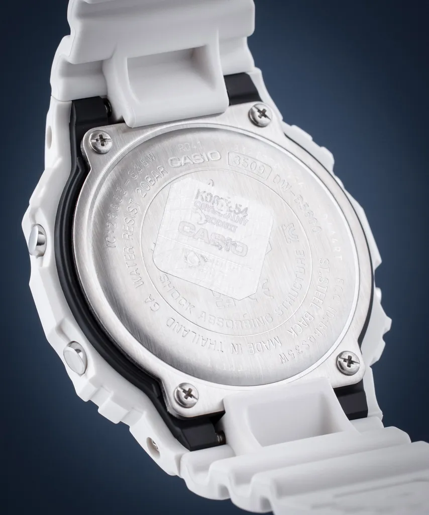 Orologio da uomo G-SHOCK DW-B5600SF-7ER bianco sportivo antiurto - 11