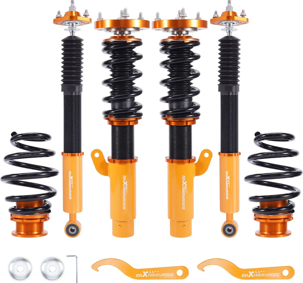 Améliorer suspension BMW E46 : kit combinés filetés réglables anti-roulis