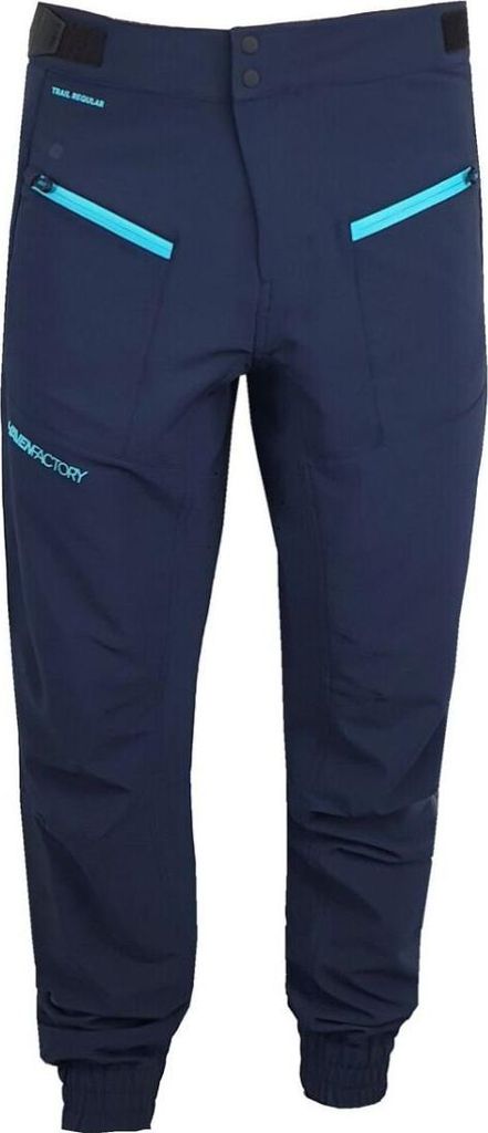 HAVEN Lange Fahrradhose ohne Träger - FACTORY TRAIL - Blau 3XL