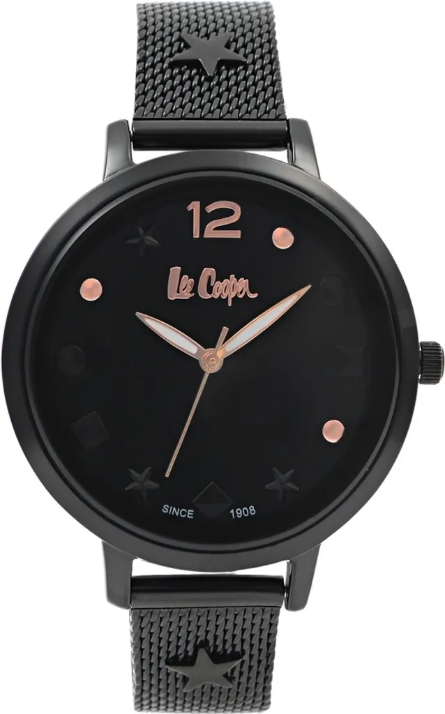 Montre Femme Lee Cooper LC06877.650 Noir Fashion - Design Élégant Chic