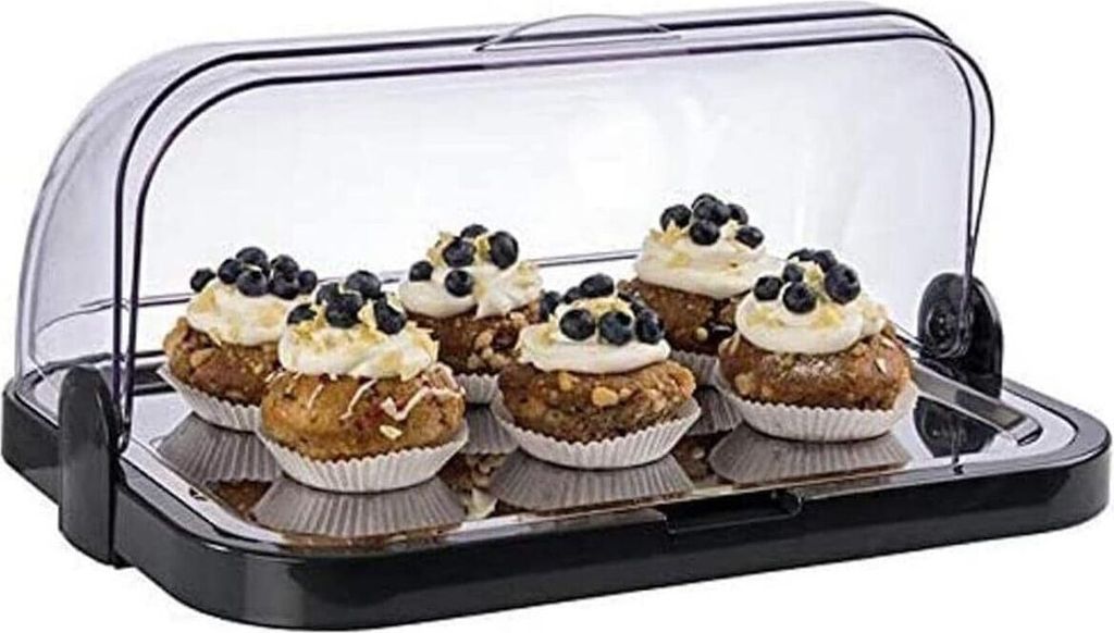APS Vitrine de buffet, blanc, hauteur : 205 mm, longueur : Image du produit 