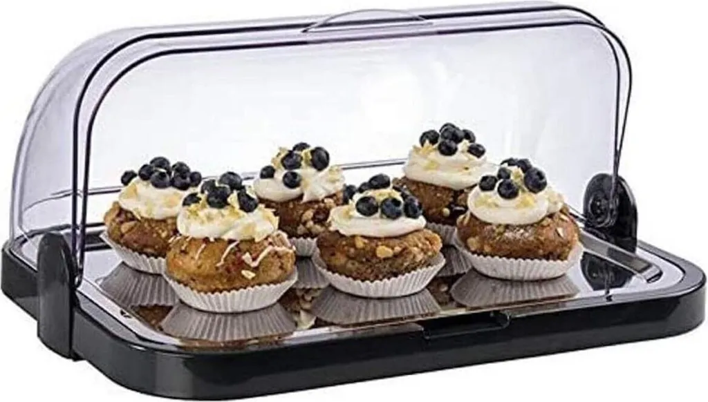 APS 9100 Vetrina Buffet Bianca: Freschezza Roll-Top per Gastronomia