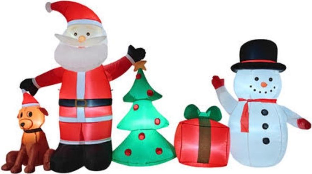 Dmuchana dekoracja świąteczna StarryLights 150 x 250 cm – Zdjęcie produktu 