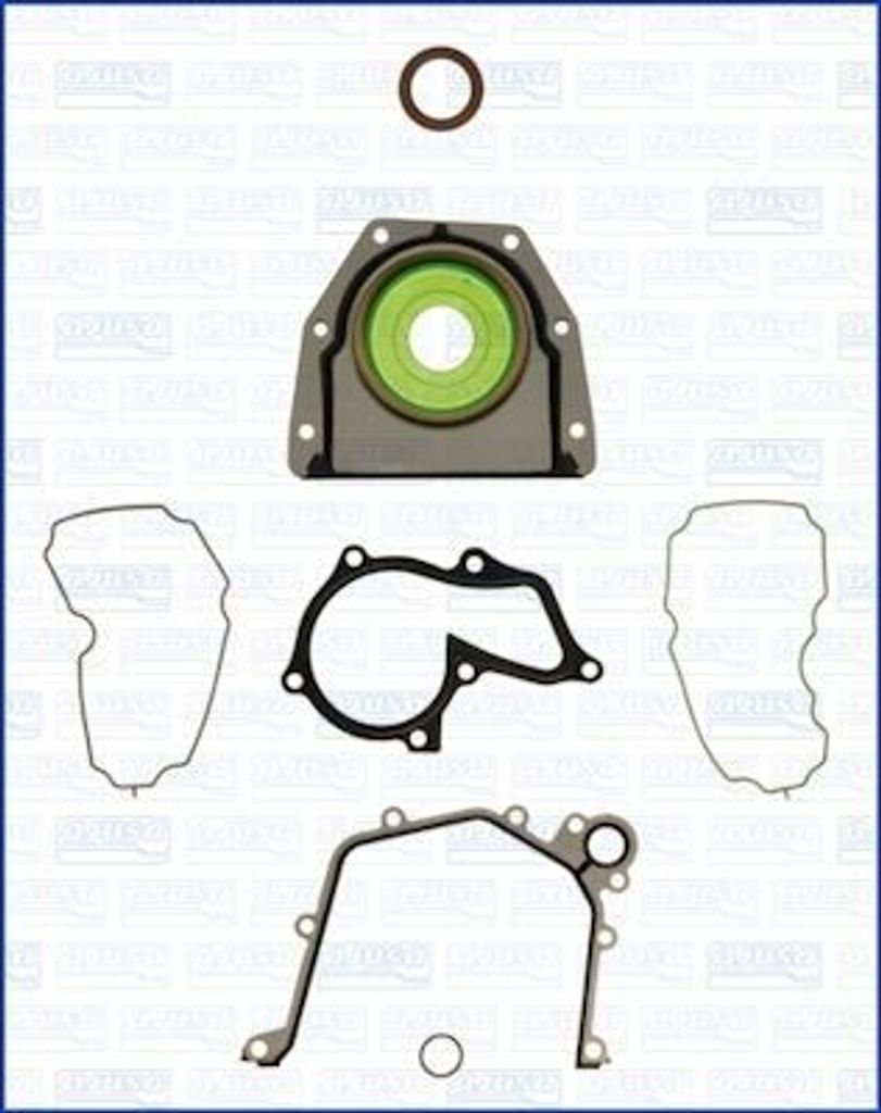 AJUSA 54138500 Dichtungssatz Kurbelgehäuse für FORD Fiesta Mk5 Schrägheck (JH1, JD1, JH3, JD3) FUSION (JU) für VOLVO C30 (533)