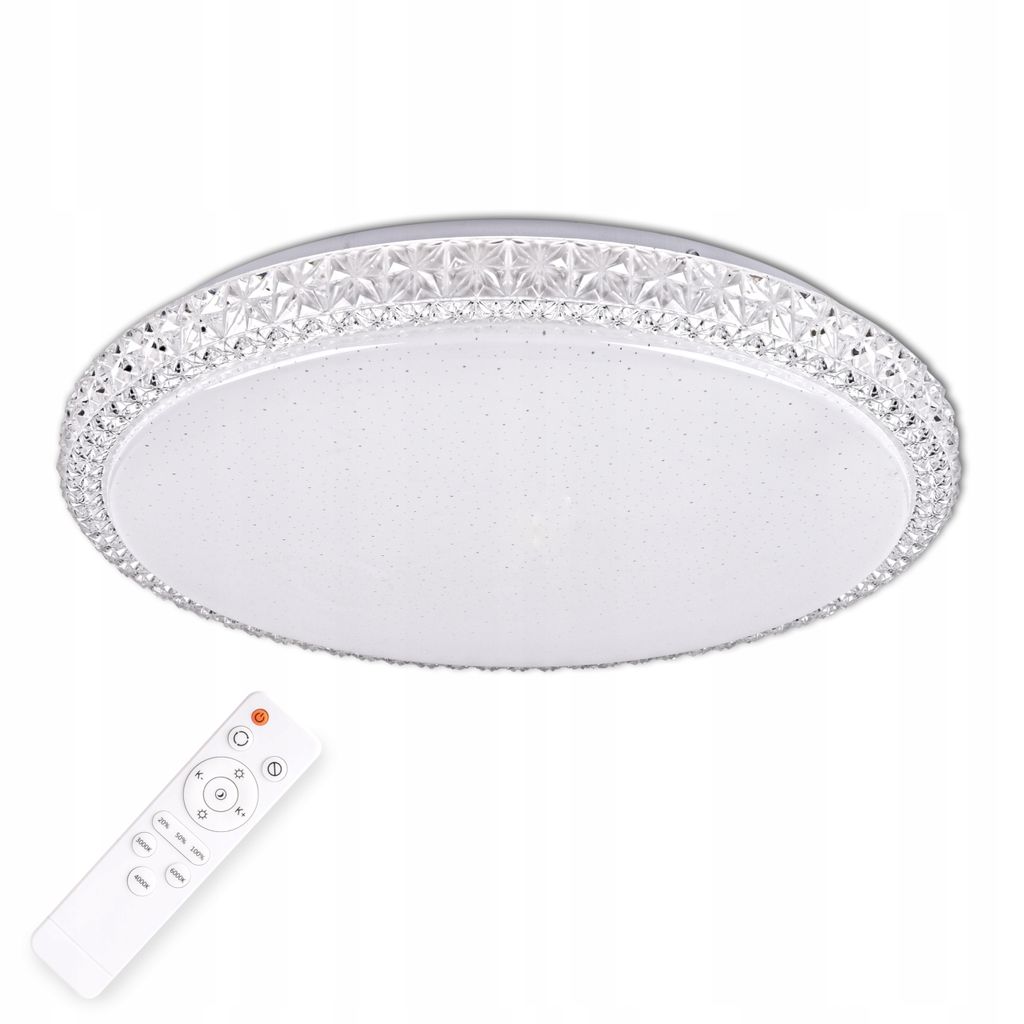 LED-Deckenleuchte IRINA 40 RUND 48 W 5200 LM 3000 K-6000 K FERNBEDIENUNG – PL-310750
