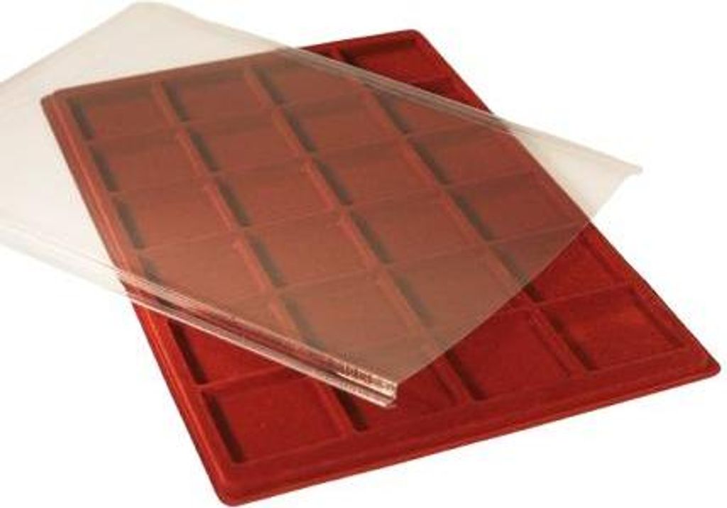 Semišové plato P24 čtvercové + kryt Obrázek produktu 