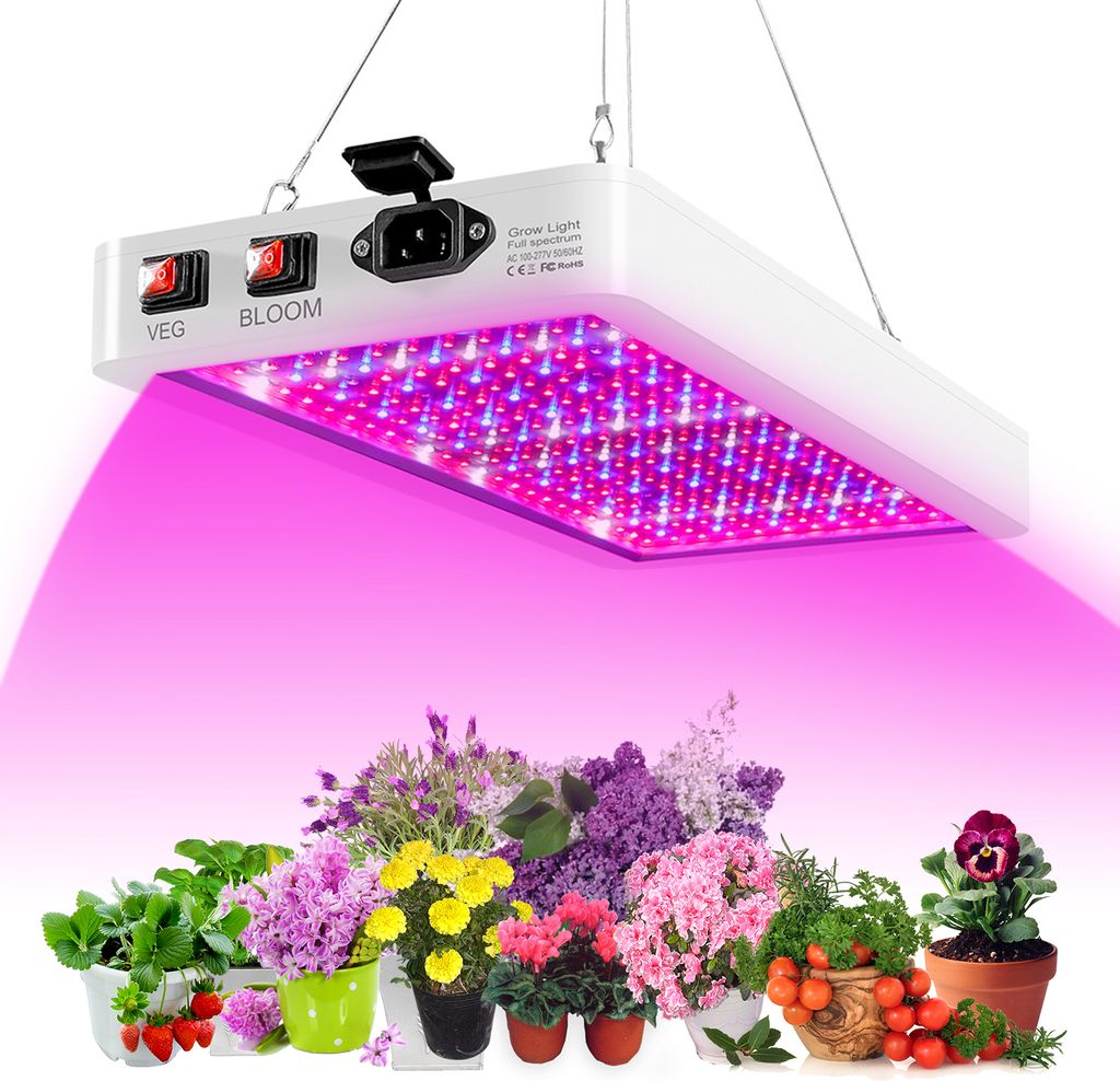 312 LEDs Grow Light fuer Zimmerpflanzen 312 LEDs Full Produktbild 