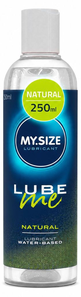 MY.SIZE Lube Me, lubricante premium natural, 250 ml. Imagen del producto  Imagen generada por IA
