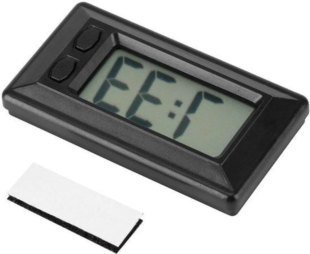 Horloge de bureau électronique avec écran LCD pour une organisation pro