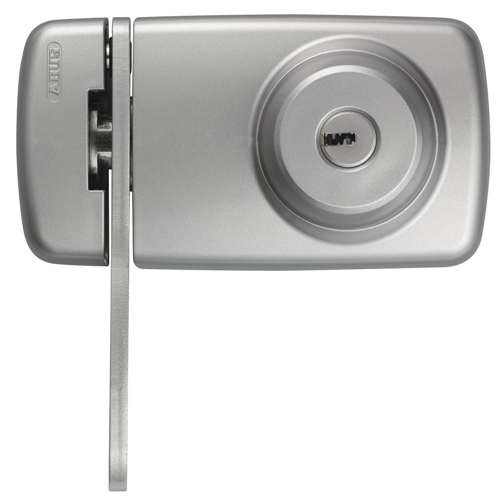 Abus Tür- Zusatzschloss 7035 silber 53302