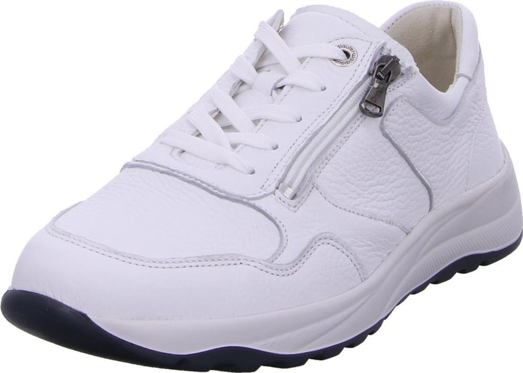 Waldläufer K-John sportlicher Schnürer Weiß in Gr. 42