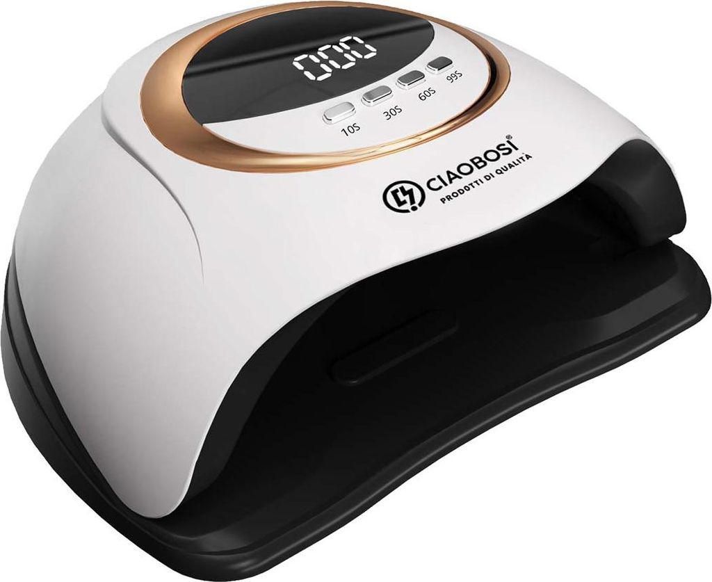 Avizar, UV LED Nagellampe TX-8463 mit Timer & Display, Weiß / Schwarz