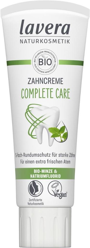 LAVERA Zahncreme mit Bio-Minze und Fluorid Produktbild 