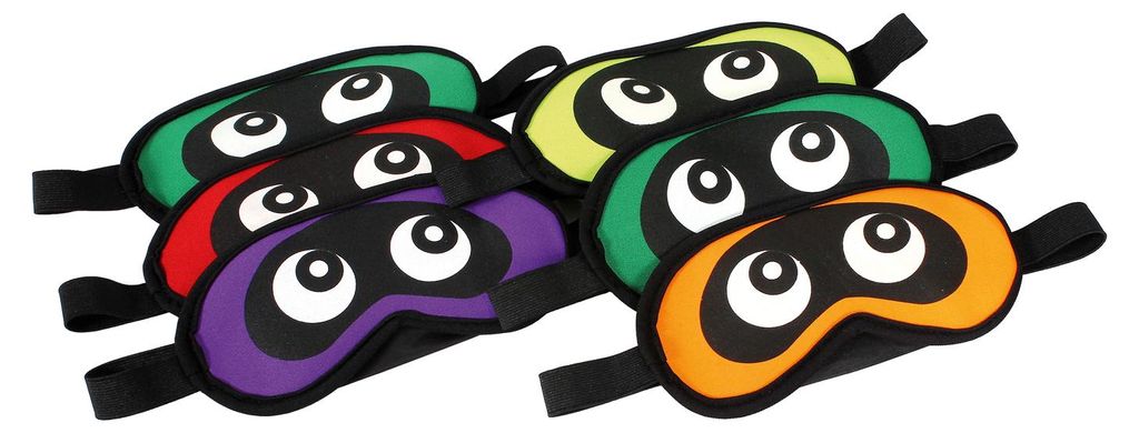 Eduplay Augenbinden Spiel - Set mit 6 bunten Augenbinden Produktbild 