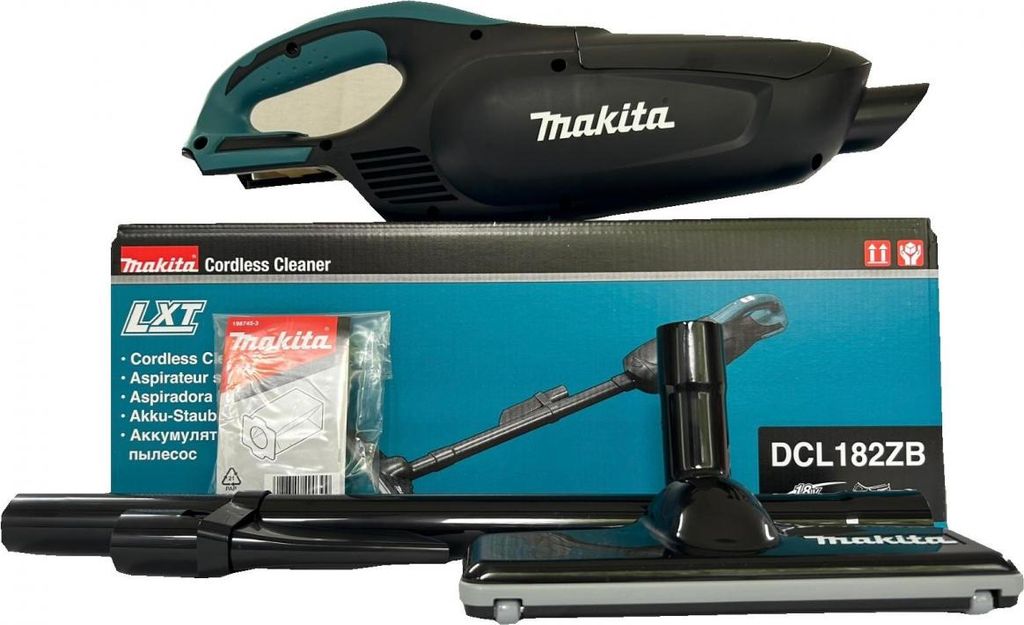 Makita DCL182ZB schwarz Akku-Staubsauger Produktbild 