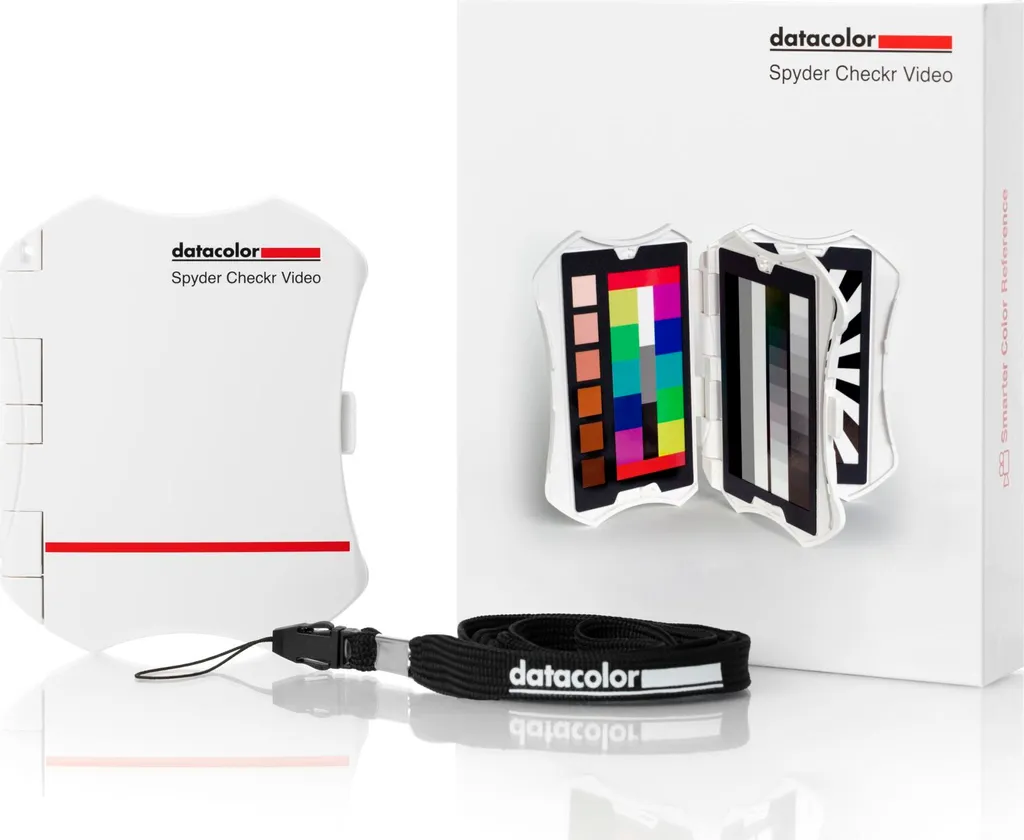 Système d'Étalonnage Vidéo Datacolor Spyder Checkr pour Caméras Professionnelles