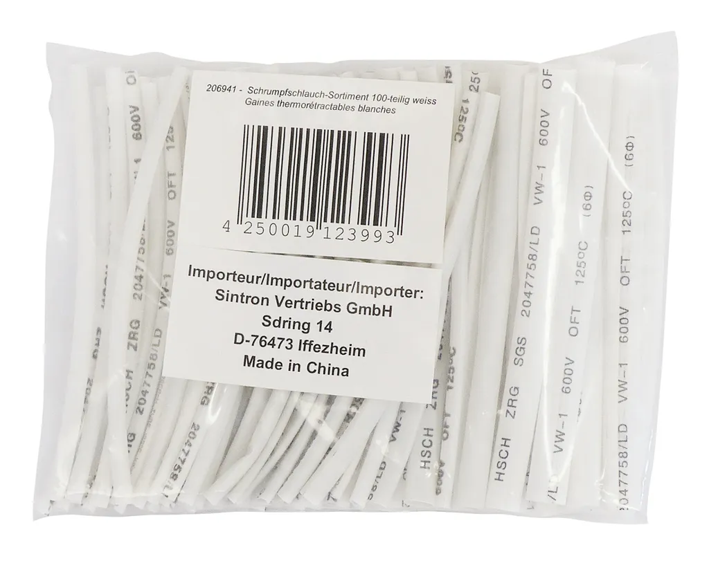 Tubo Termorestringente Per Batterie - Tubo Termorestringente In PVC Rapporto 2 1 L 20mm 13mm Trasparente 1m Muldental 4026007641158