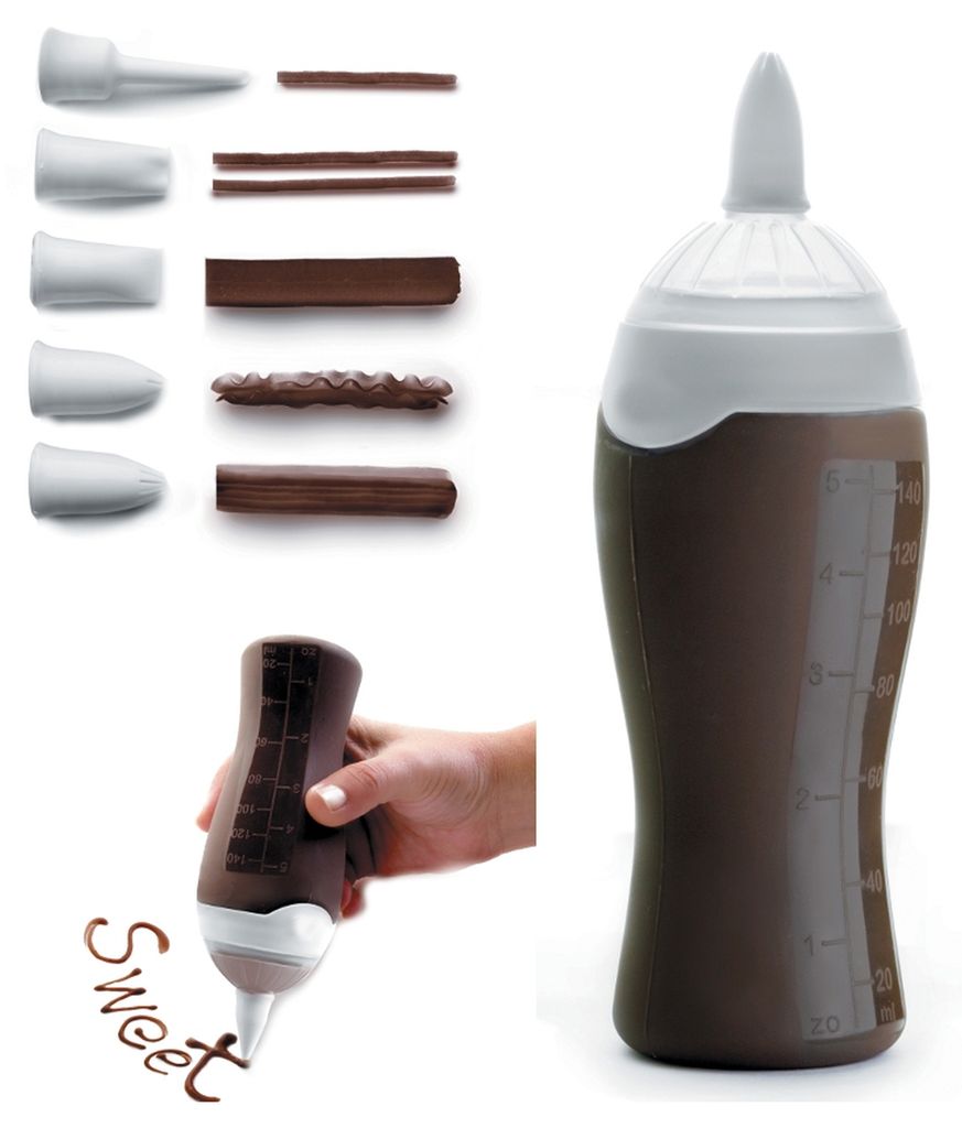 Dekorierflasche mit 6 Spritztüllen Produktbild 