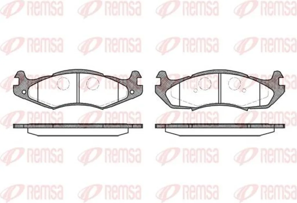 Plaquettes de frein REMSA pour restaurer le freinage de votre Jeep 4x4
