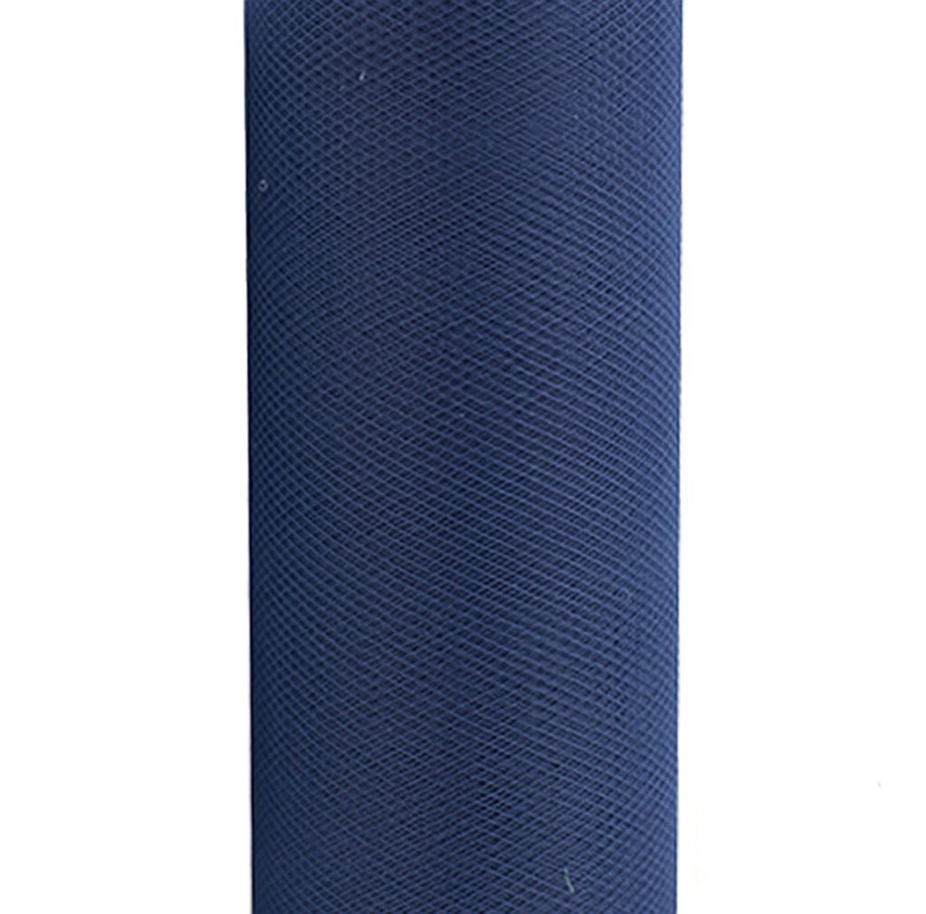9m Rolle Tüll 30cm, Farbauswahl:dunkelblau / navy 370 Produktbild 