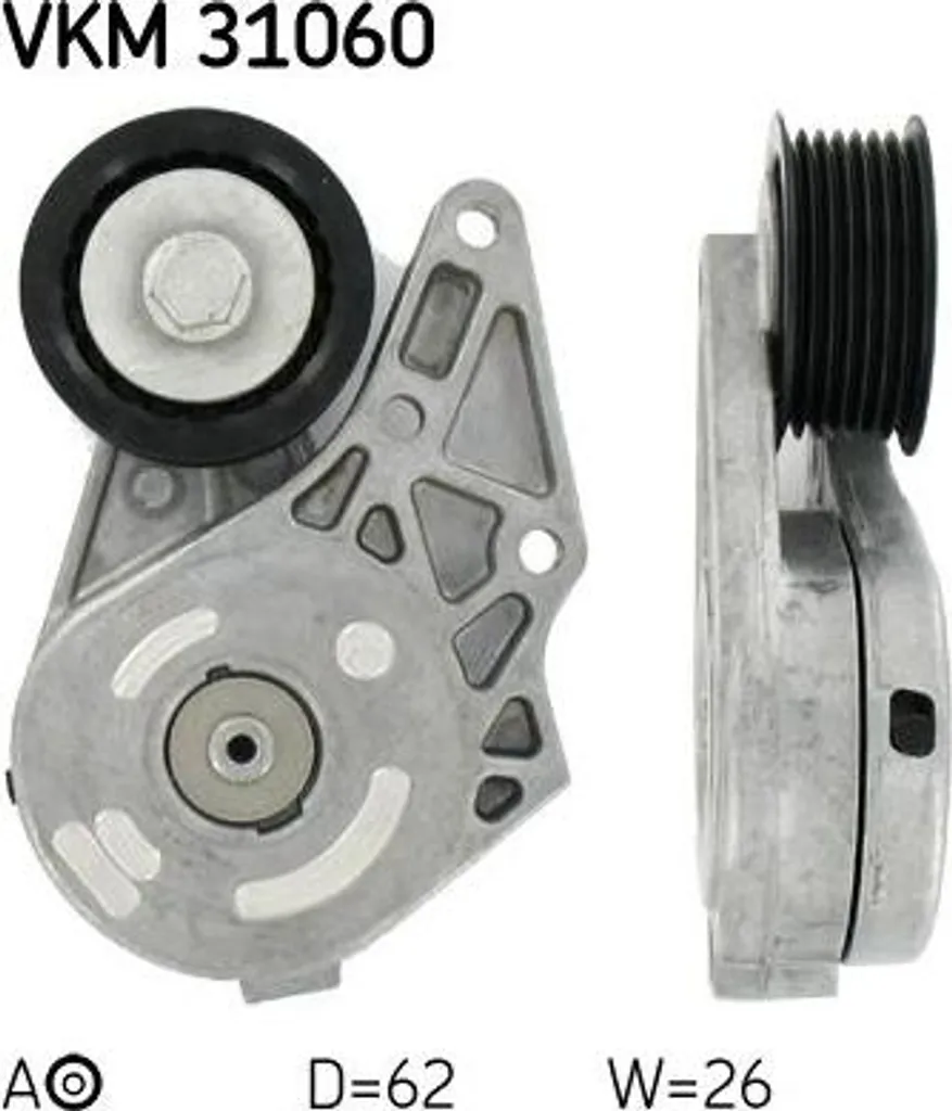 Tendeur SKF VKM 31060 pour entretien courroie Galaxy et Vento 1106830