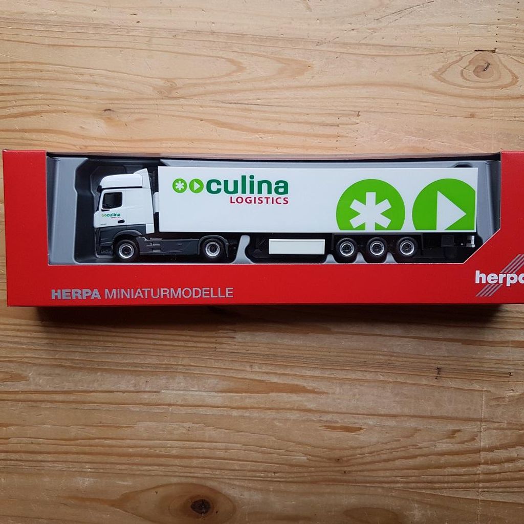 Herpa 311441 - 1/87 MB Actros Bigspace Kühlkoffer-Sattelzug "Culina Logistics“