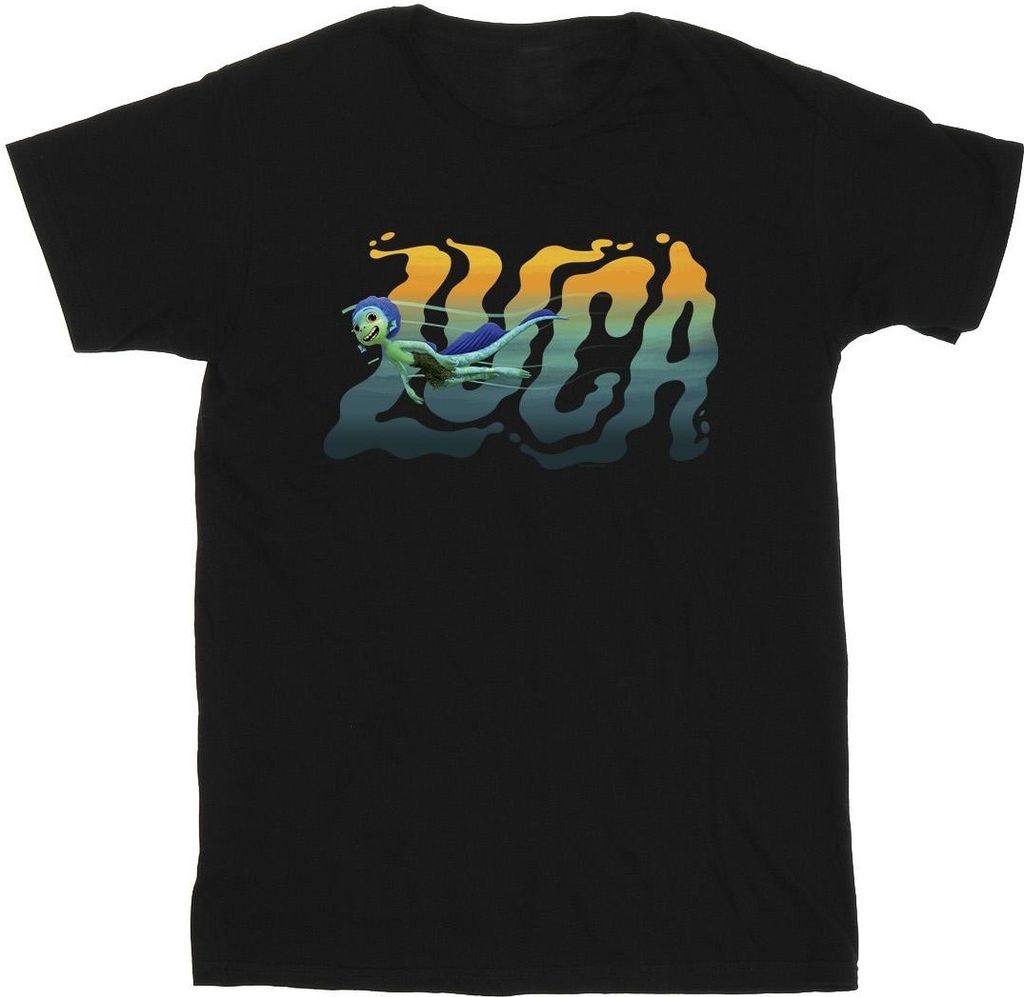 Disney - "Swim" T-Shirt für Herren BI33975 (4XL) (Schwarz)