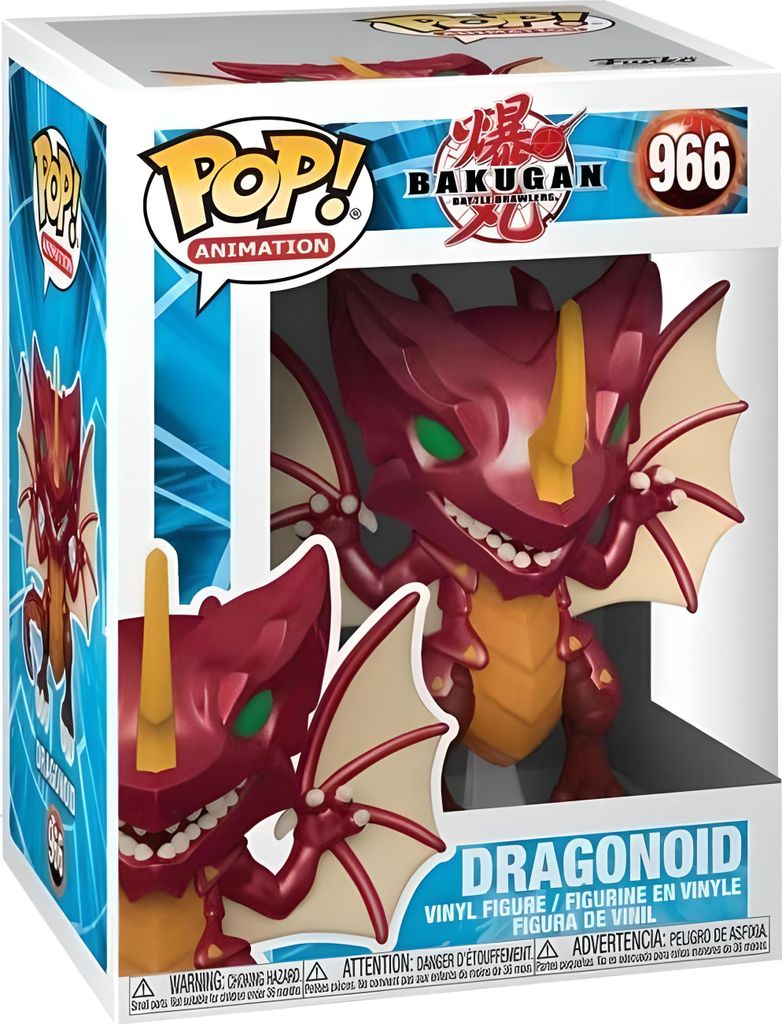 Bakugan Battle Brawlers - Dragonoid 966 - Funko Pop! - Vinyl Figur
