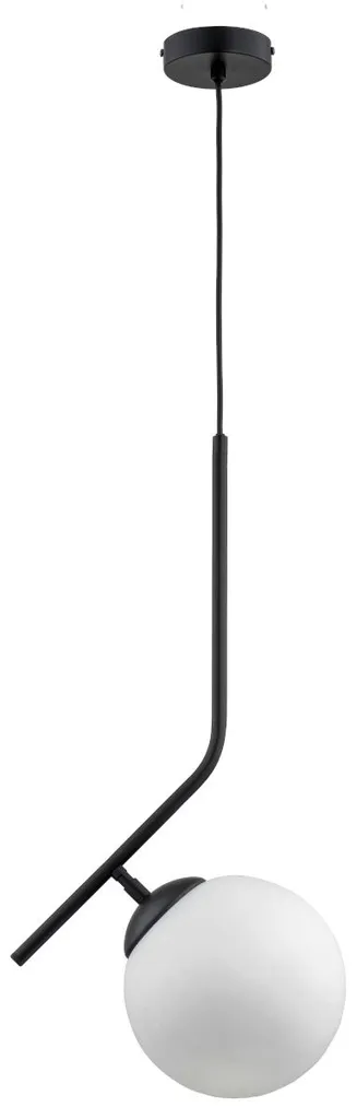 Suspension pour table à manger LIBERTY noir blanc métal E27 68 cm