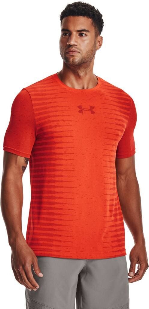 Herren T-Shirt Under Armour Seamless Wordmark SS, Größe: S