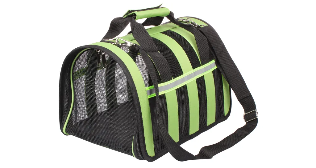 Merco Messenger 42 borsa per animali domestici variante verde 40251