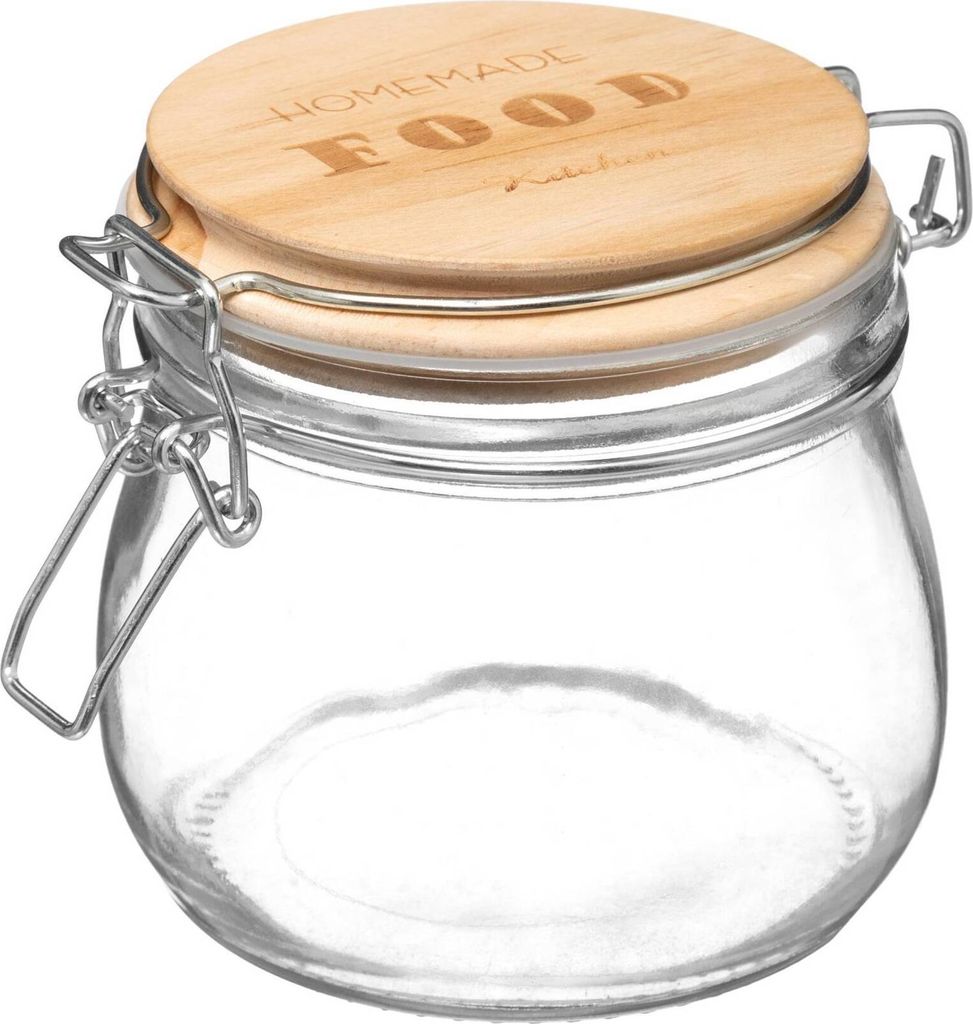 Glaskrug deckel pin "wording" 0,5l - 5 five simply smart
