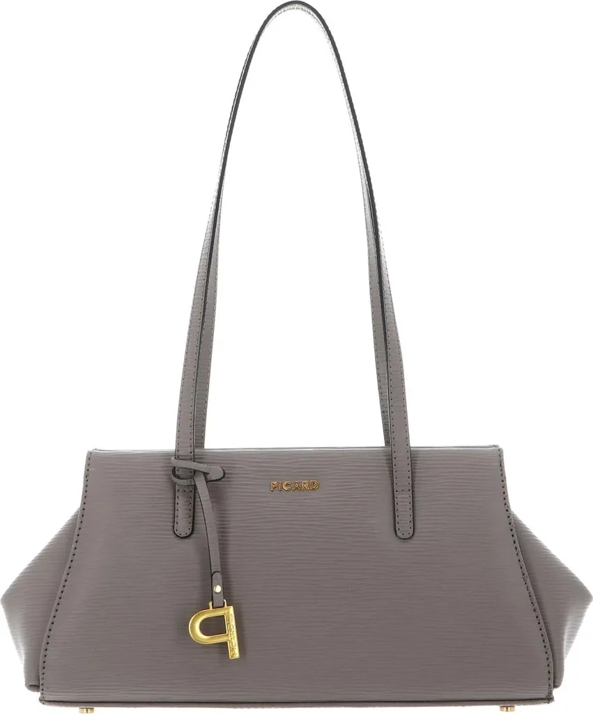 Dites adieu au désordre avec le sac épaule PICARD Calais en cuir taupe