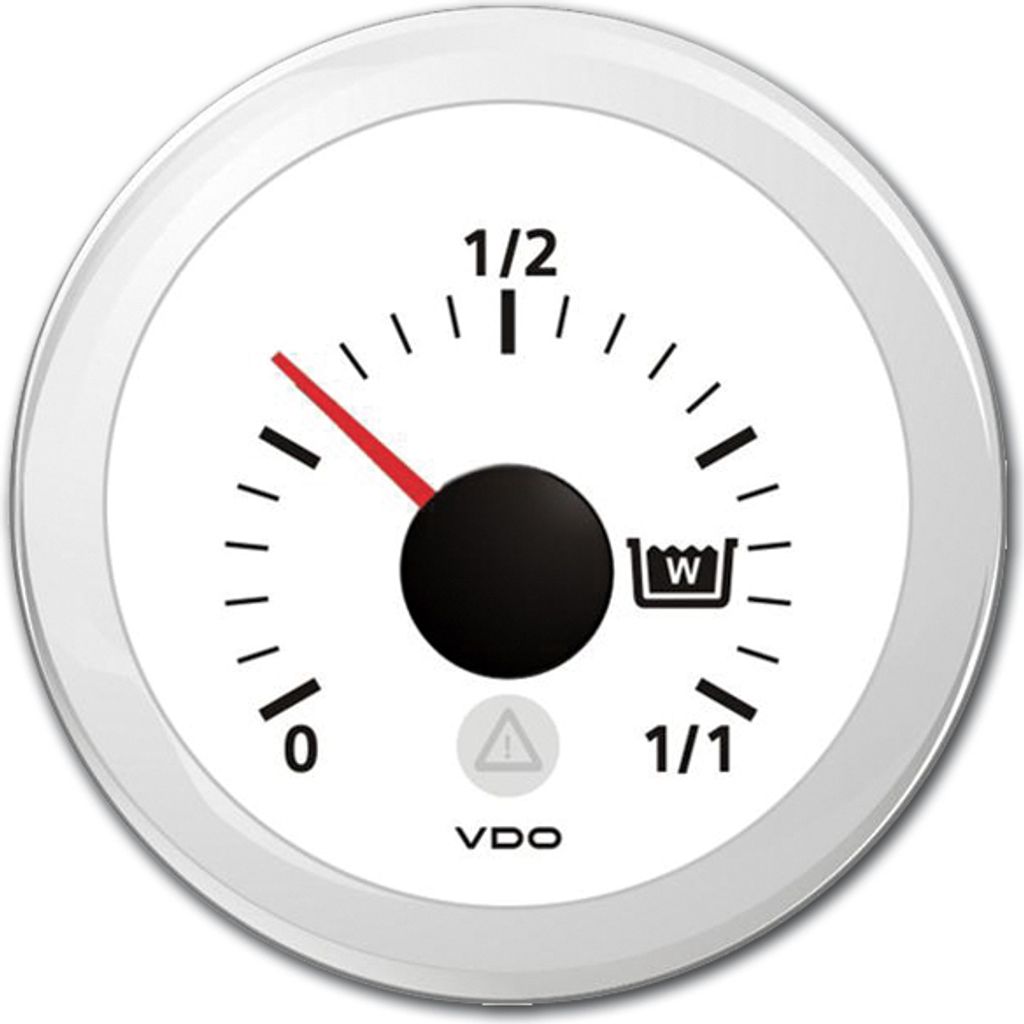 VDO VLW Schmutzwasserwaage 0-1/2-1/1 RW 52mm