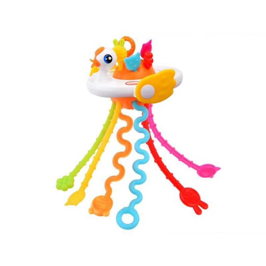 Multifunktionales Schwan Beißring-Spielzeug für Babys