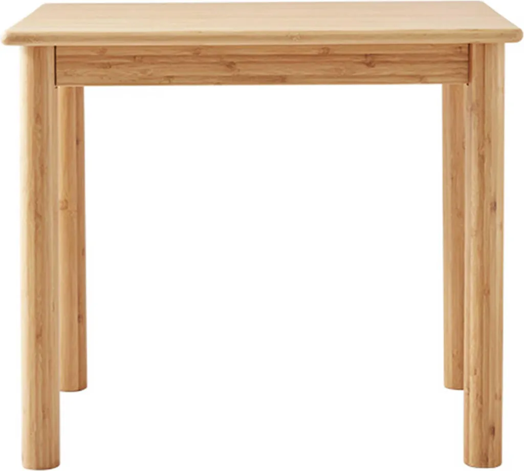 Table enfant Panda bambou anti-tâches et stable pour chambre d'enfant