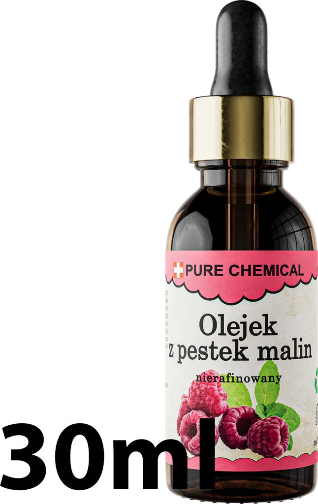 PURE CHEMICAL | Himbeersamenöl | unraffiniert | natürlich | kaltgepresst | 30 ml