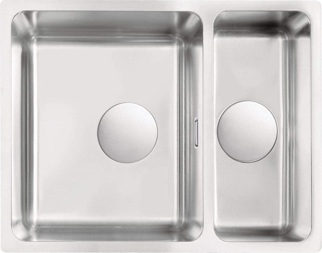 1.5-bowl undermount steel sink