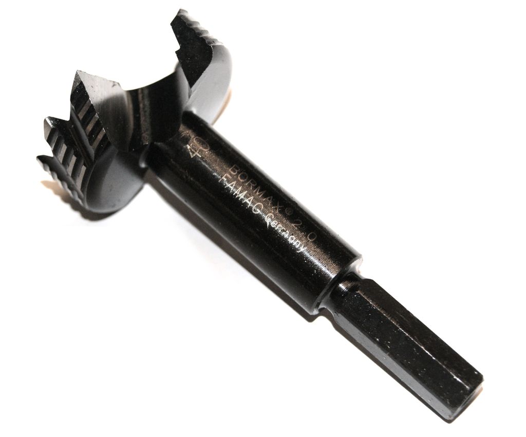 Famag Forstnerbohrer Bormax Durchmesser 40 / Länge 90mm mit Zentrierspitze 2 Hauptschneiden - 1622040