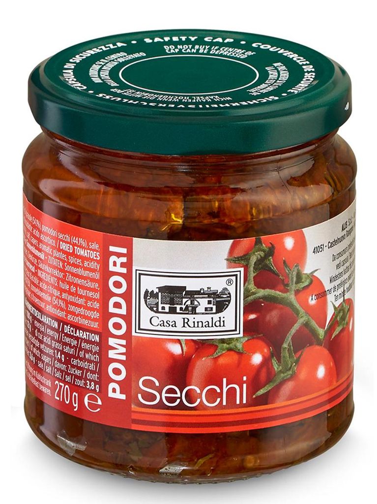 getrocknete Tomaten in Sonnenblumenöl Produktbild 