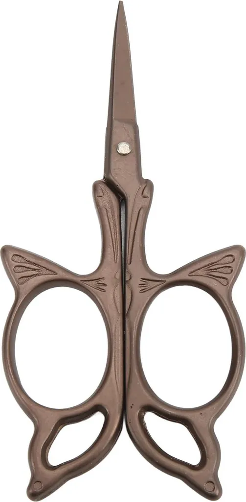 Mini Forbici Farfalla Bronzo Vintage - Accessori Ricamo Estetici
