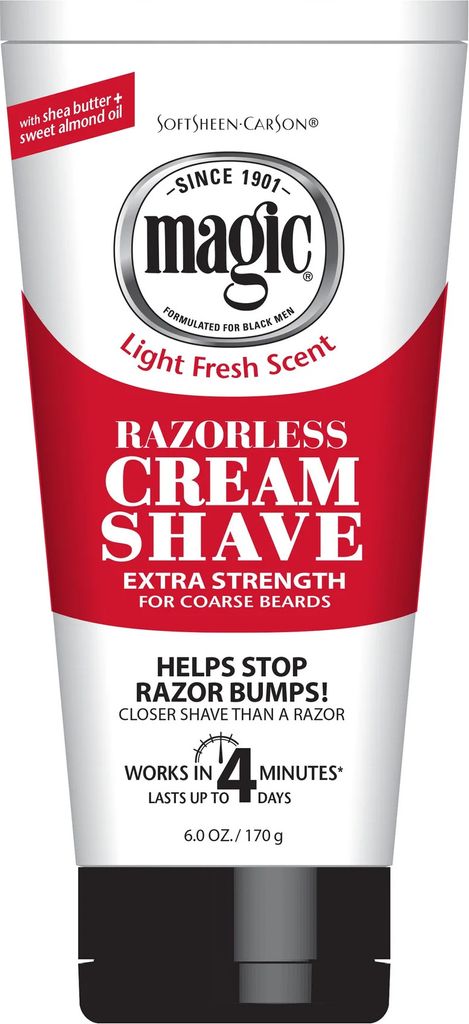 Magic Shaving Razorless Cream Shave Extra Strength 170g Produktbild 