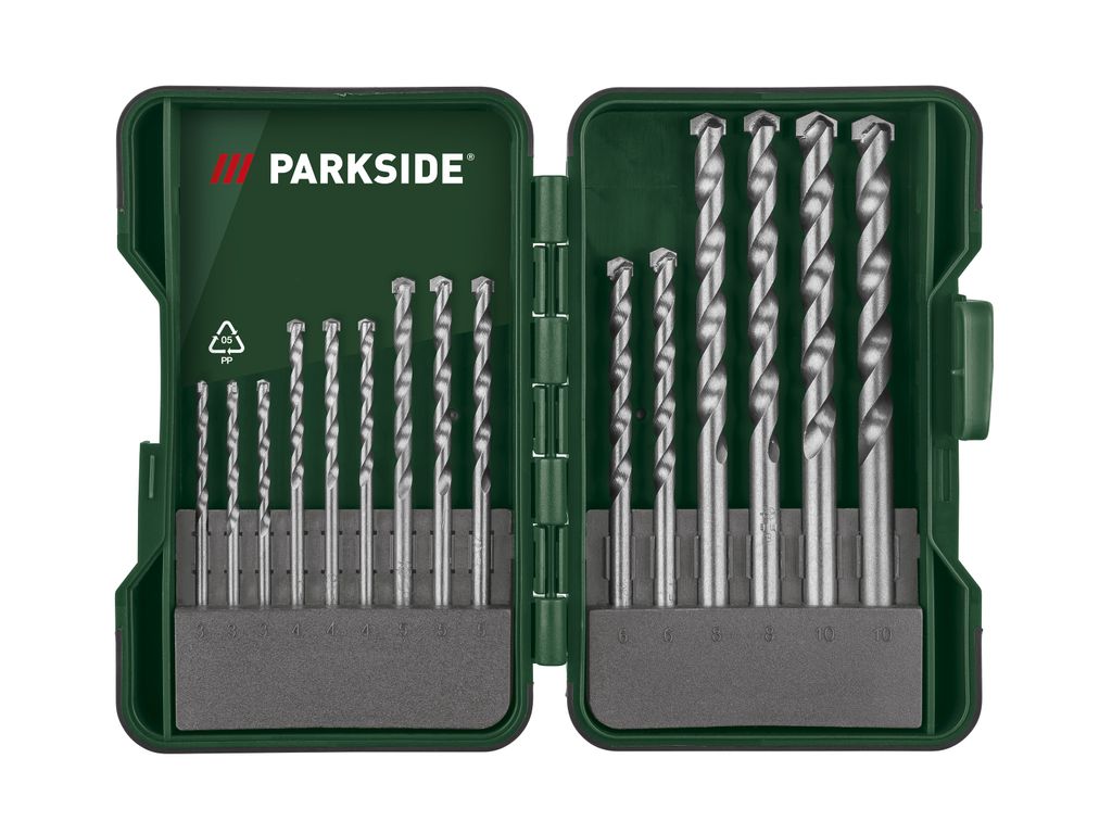 PARKSIDE® Bohrer- und Bit-Set PBB 4B2 (Steinbohrer Set Produktbild 