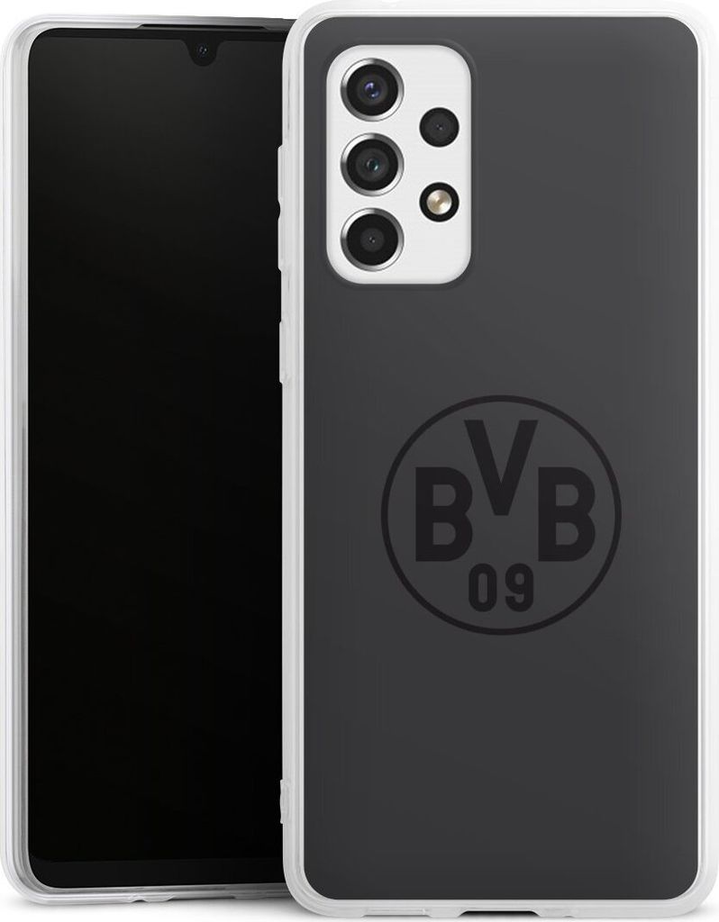 DeinDesign Handyhülle für Samsung Galaxy A33 5G Silikon Hülle Case Smartphone Schutzhülle BVB Borussia Dortmund Logo