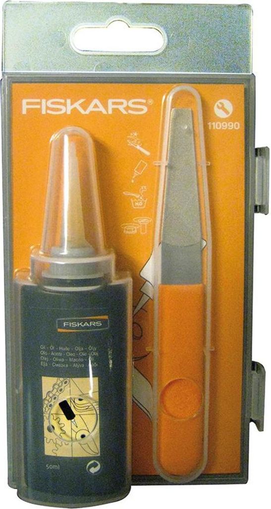 Fiskars Pflegeset für Gartenschneidgeräte 4 Stk Produktbild 