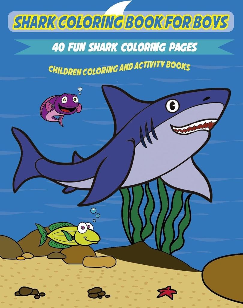 Shark Coloring Book for Kids