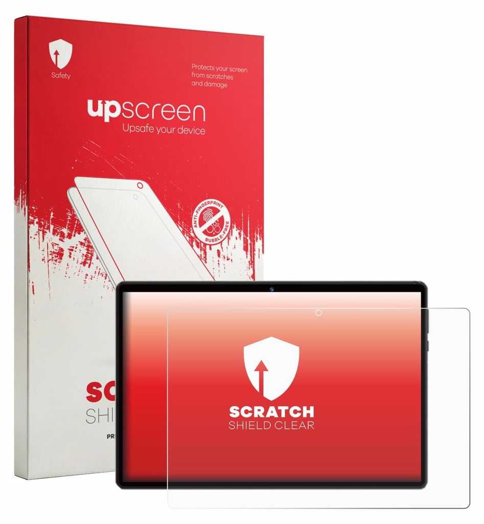 upscreen Schutzfolie für fezawio F11 10.1" Displayschutz Displayschutzfolie Folie Klar Transparent