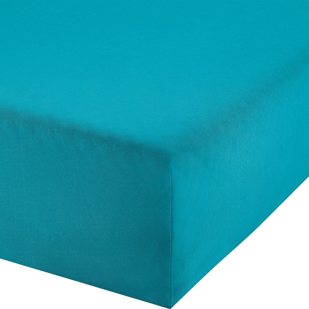 REDBEST Boxspring-Spannbettlaken Denver" türkis 180x200 cm - 200x200 cm"