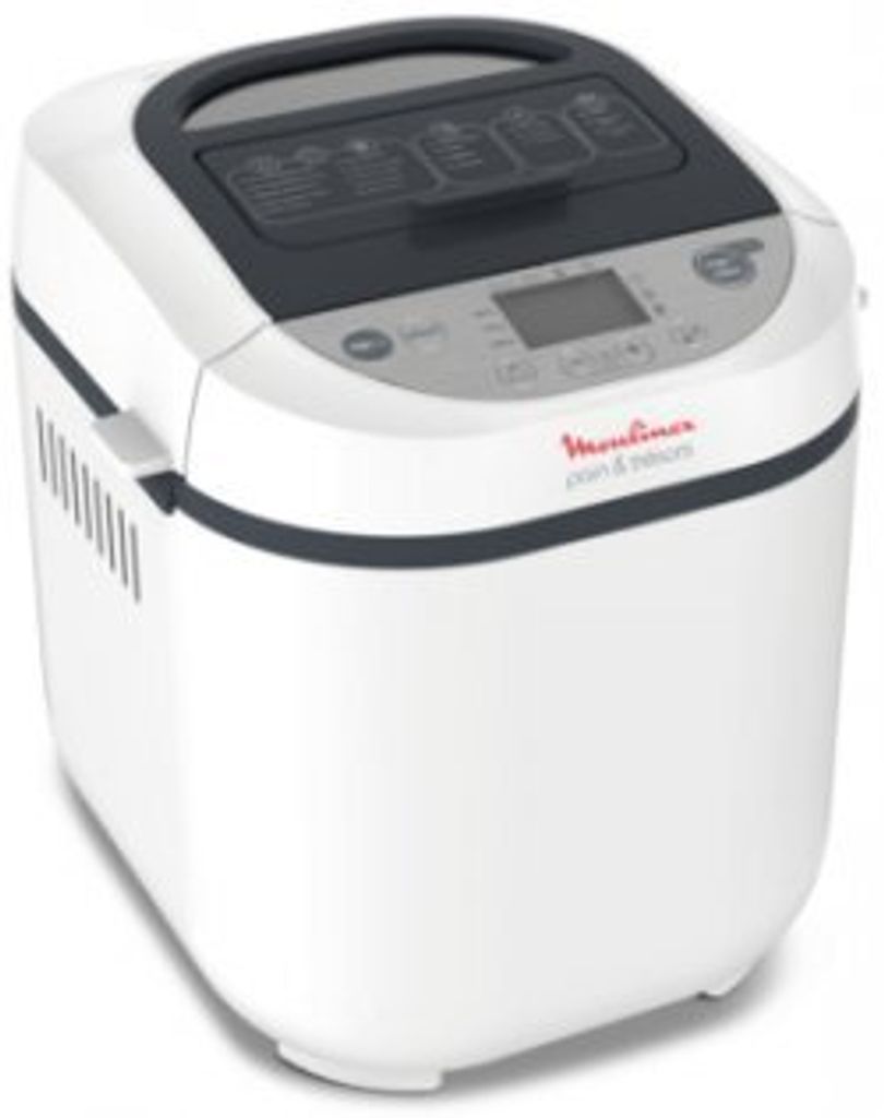 Moulinex OW250110, 1 kg, Startzeitvorwahl, Warmhaltefunktion, Weiß